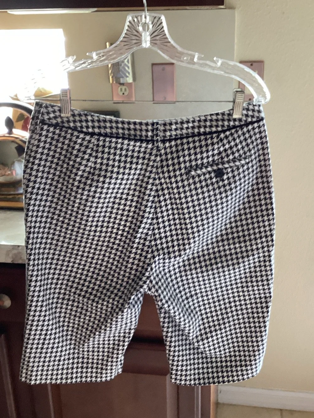 EP Pro Black and White Houndstooth Chinos